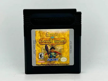 Quest Brian's Journey Game Boy Color GBC