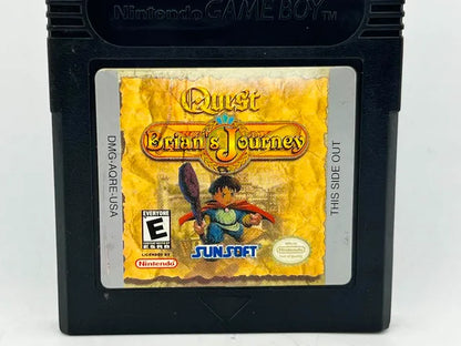 Quest Brian's Journey Game Boy Color GBC