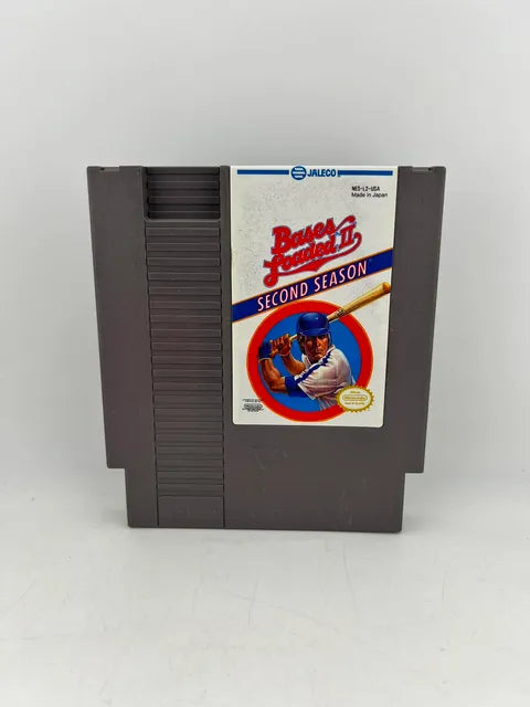 Bases Loaded II 2 Second Season Nintendo Nes