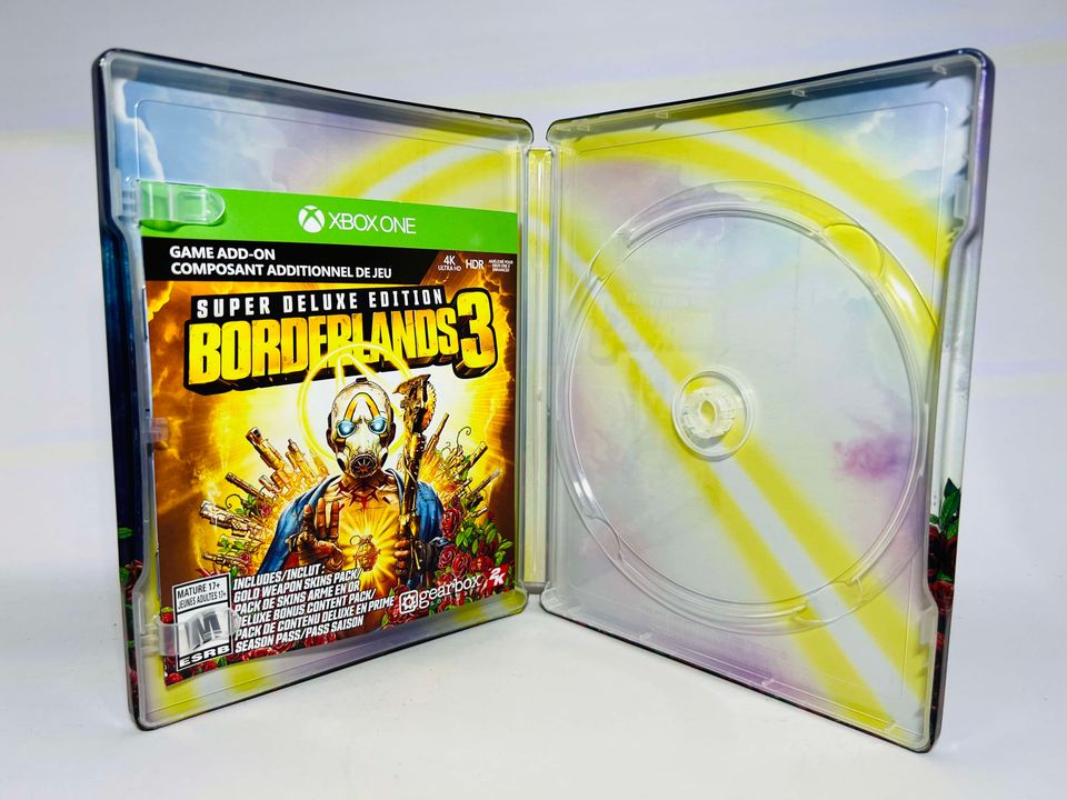 BORDERLANDS 3 SUPER DELUXE EDITION STEELBOOK - jeux video game-x