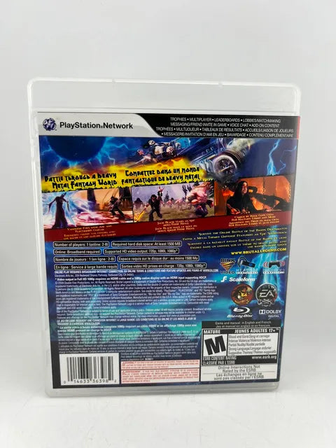 Brutal Legend Playstation 3 PS3