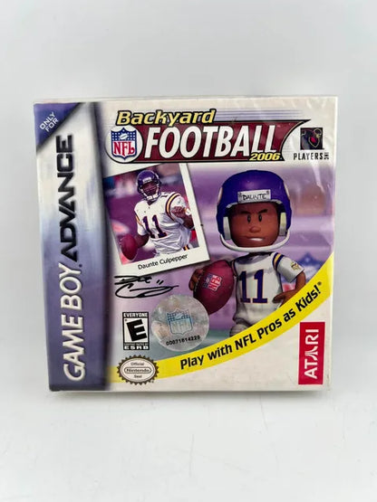 Backyard Sports Football 2006 NFL Game Boy Advance Gba