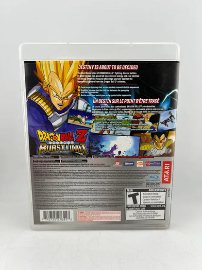 Dragon Ball Z Burst Limit Playstation 3 PS3