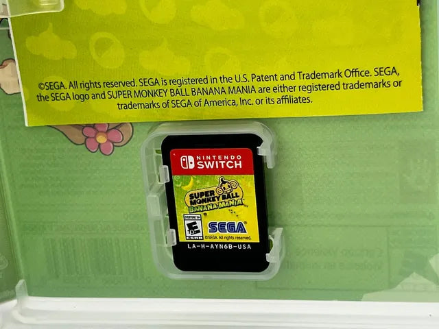 Super Monkey Ball Banana Mania Nintendo Switch