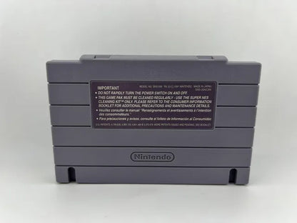 The Simpsons Bart's Nightmare Super Nintendo SNES