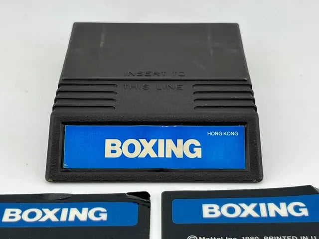 Boxing Intellivision Intel