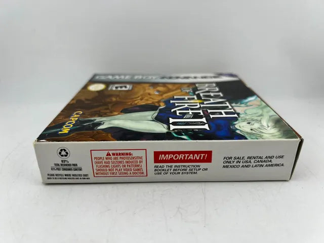 Breath of Fire II 2 Game Boy Advance GBA