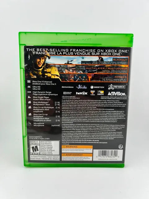 Call of Duty: Black Ops IV 4 Xbox One Xone