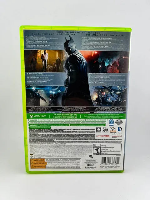 Batman: Arkham Origins Xbox 360 X360