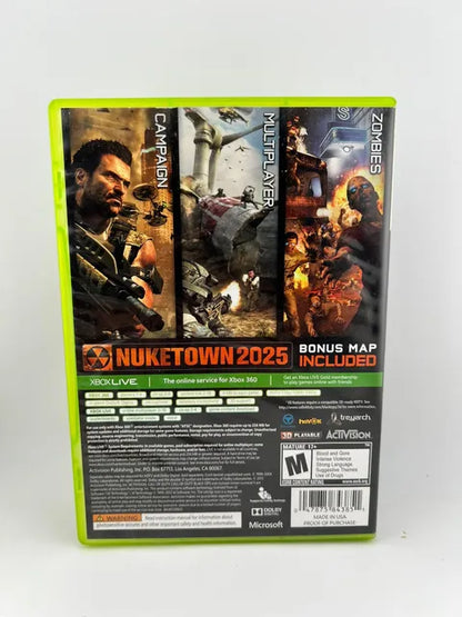 Call Of Duty Black Ops II 2 Xbox 360 X360