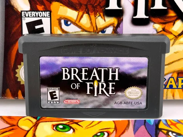 Breath of Fire Game Boy Advance GBA