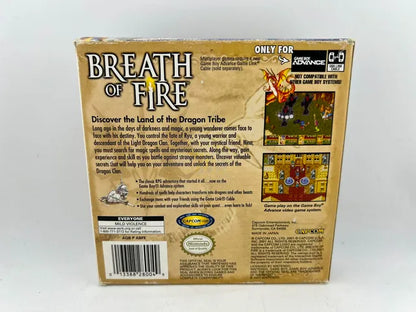 Breath of Fire Game Boy Advance GBA