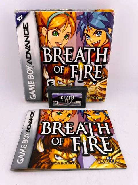Breath of Fire Game Boy Advance GBA
