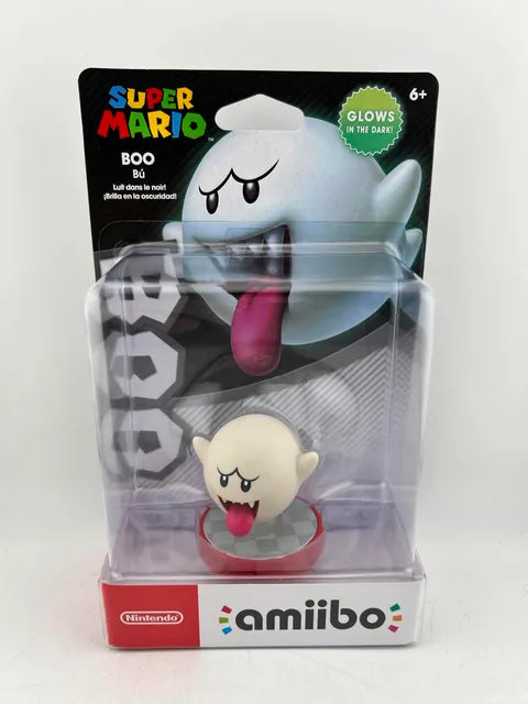 Boo Amiibo GITD Glow In The Dark Super Mario Series