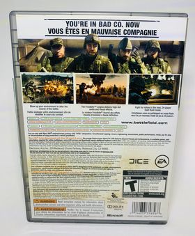 BATTLEFIELD BAD COMPANY Platinum hits XBOX 360 X360 - jeux video game-x