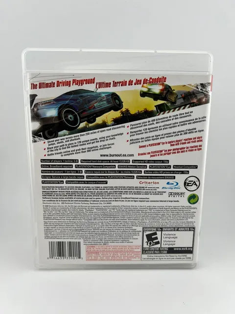 Burnout Paradise Playstation 3 PS3