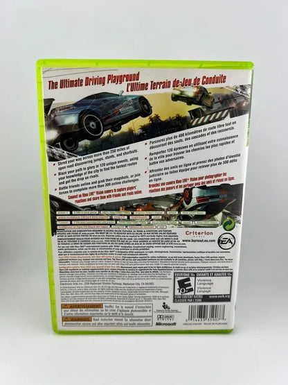 Burnout Paradise Xbox 360 X360