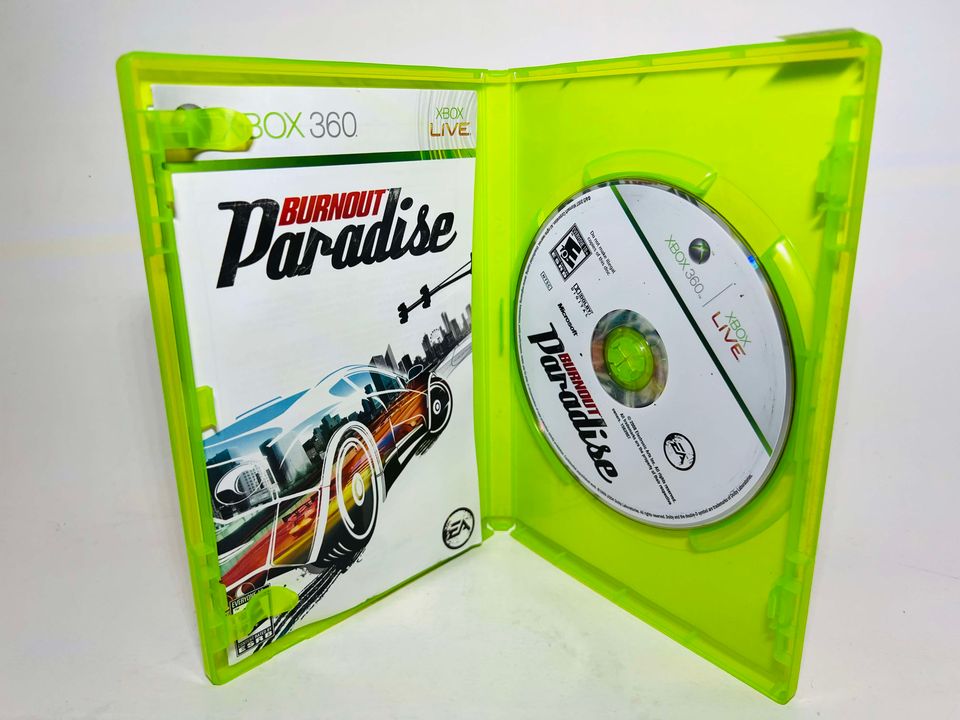 BURNOUT PARADISE XBOX 360 X360 - jeux video game-x