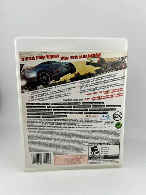 Burnout Paradise Playstation 3 PS3
