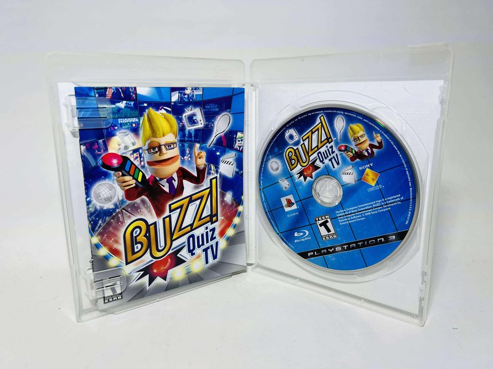 BUZZ! QUIZ TV PLAYSTATION 3 PS3 - jeux video game-x