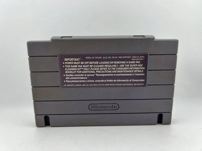 Brett Hull Hockey Super Nintendo Snes