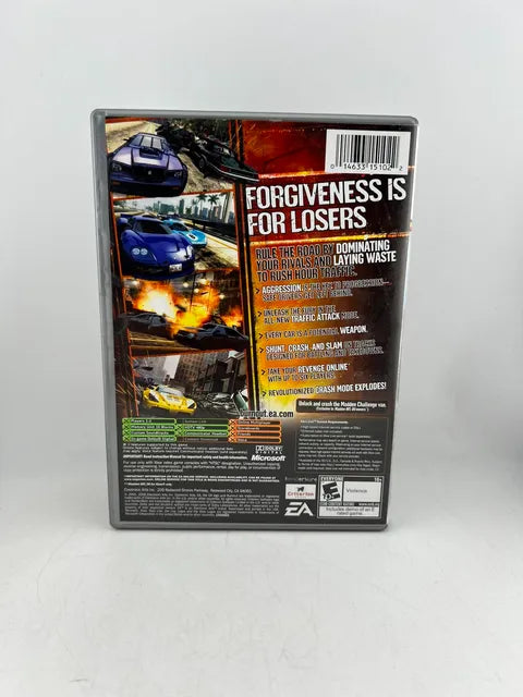 Burnout Revenge Platinum Hits Xbox