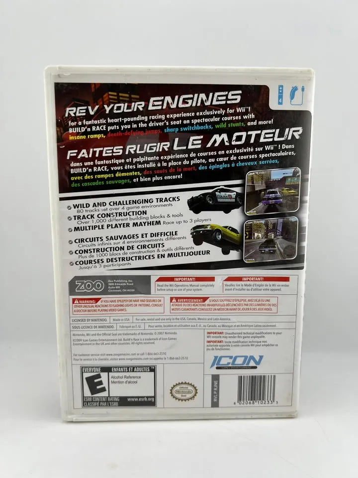 Build 'N Race Nintendo Wii