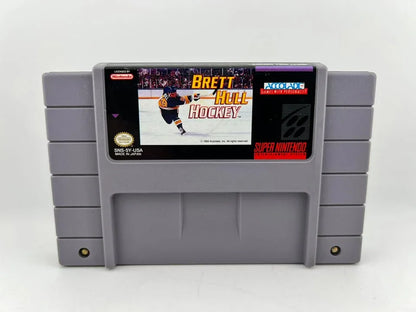 Brett Hull Hockey Super Nintendo Snes