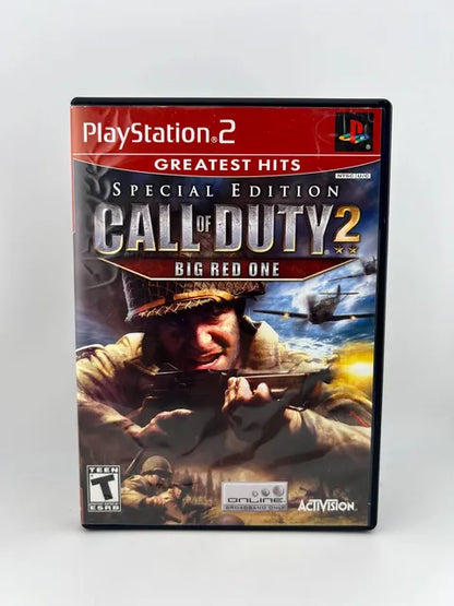 Call of Duty 2 Big Red One Special Edition Greatest Hits Playstation 2 PS2