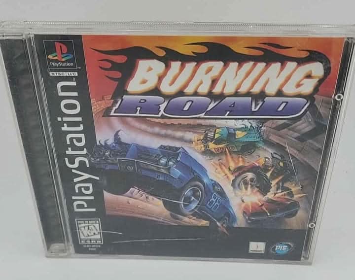 Burning Road Playstation PS1 sony