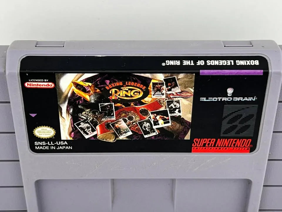 Boxing Legends Of The Ring Super Nintendo Snes