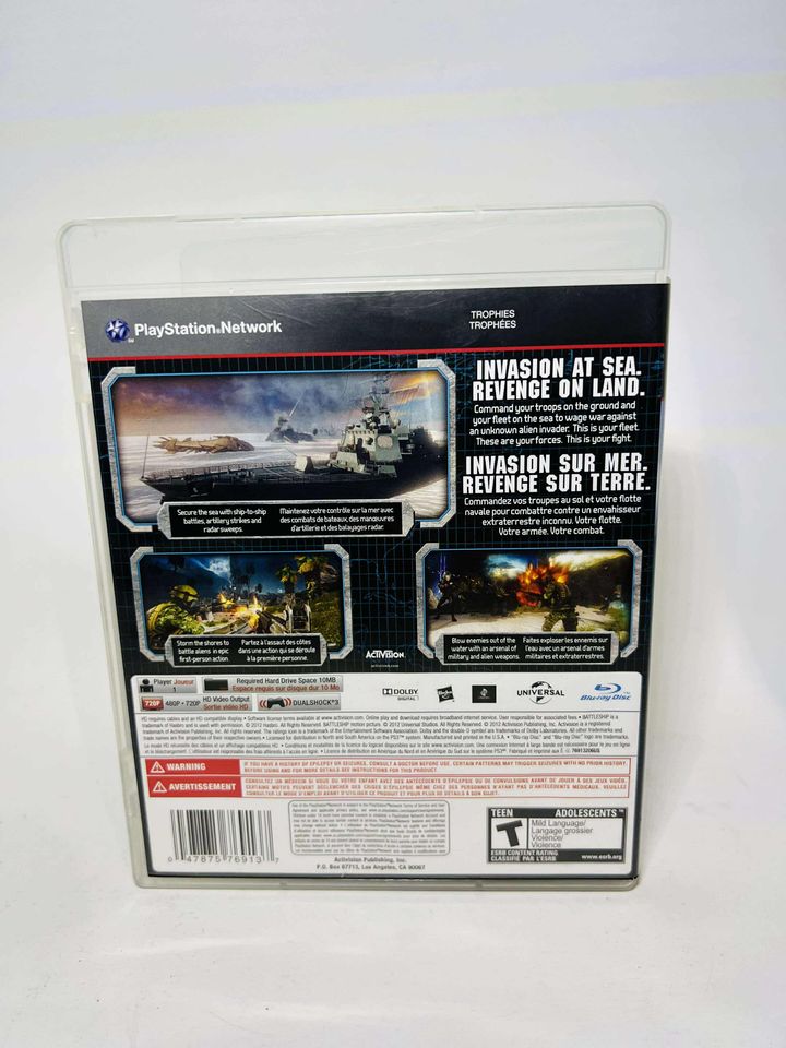 BATTLESHIP PLAYSTATION 3 PS3 - jeux video game-x