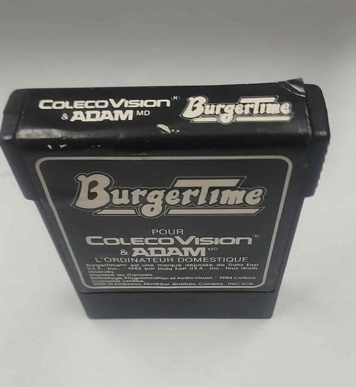 BURGERTIME (COLECOVISION ADAM CV) jeux video game-x