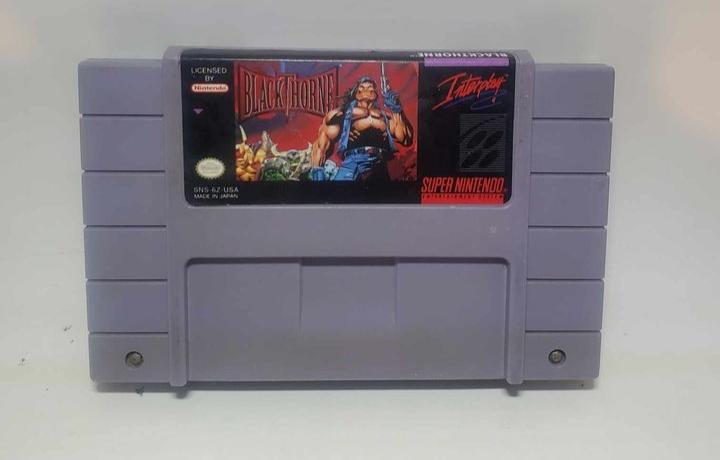 BLACKTHORNE SUPER NINTENDO SNES - jeux video game-x