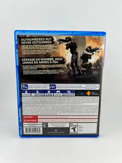 Bravo Team VR Playstation 4 PS4