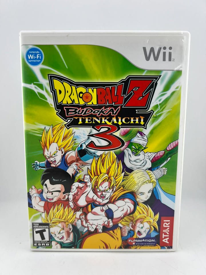 Dragon Ball Z Budokai Tenkaichi 3 Nintendo Wii
