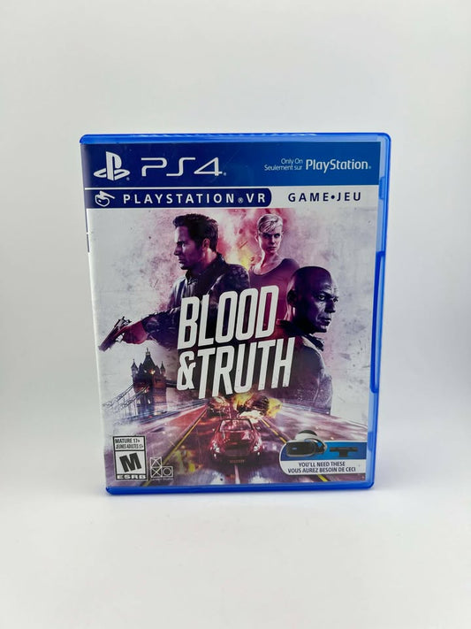 Blood & Truth Not For Resale Playstation 4 PS4