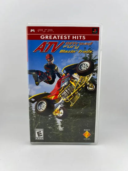 ATV Offroad Fury Blazin Trails Greatest Hits Playstation Portable PSP