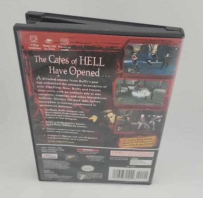 Buffy the Vampire Slayer Chaos Bleeds Nintendo Gamecube NGC Vivendi
