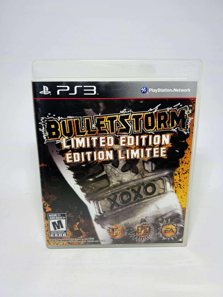 BULLETSTORM LIMITED EDITION PLAYSTATION 3 PS3 - jeux video game-x