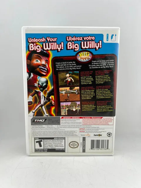 Destroy All Humans Big Willy Unleashed Nintendo Wii