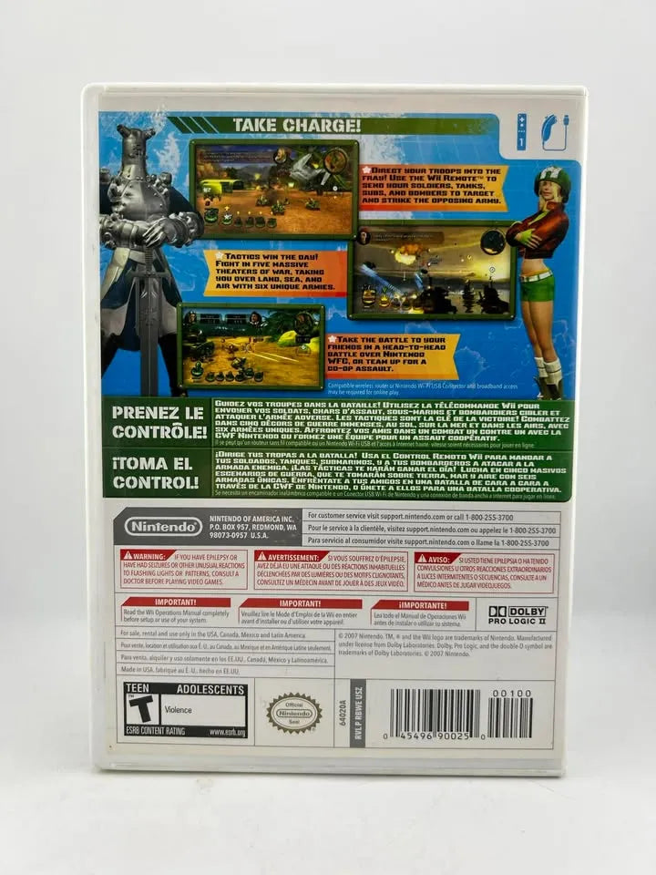 Battalion Wars 2 BWii Nintendo Wii