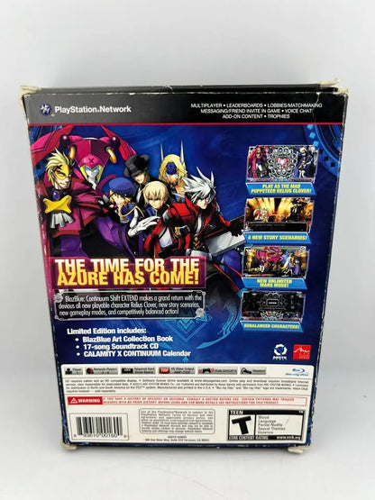 Blazblue: Continuum Shift Extend Limited Edition Playstation 3 PS3