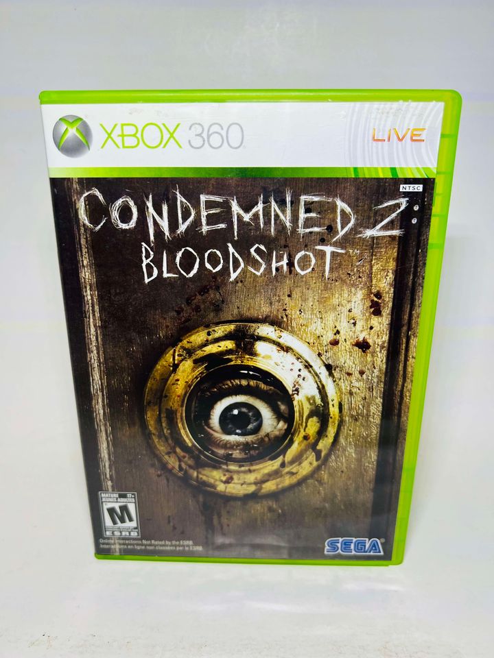 CONDEMNED 2 BLOODSHOT XBOX 360 X360 - jeux video game-x