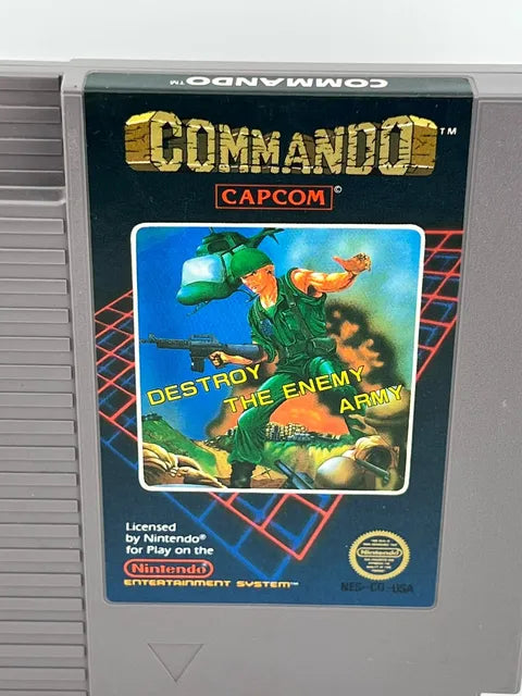 Commando 5 Screw Nintendo NES