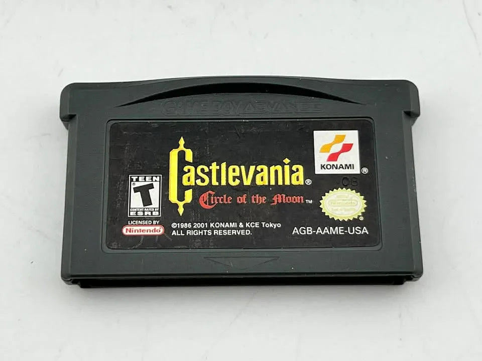 Castlevania Circle of the Moon Game Boy Advance GBA