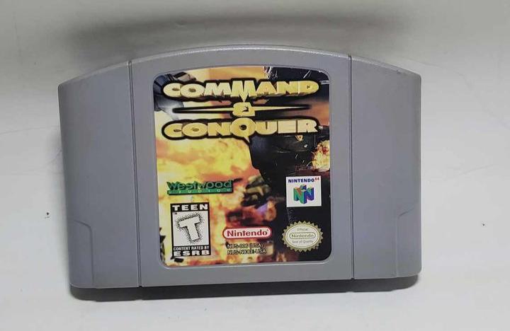 COMMAND AND CONQUER EN BOITE NINTENDO 64 N64 - jeux video game-x