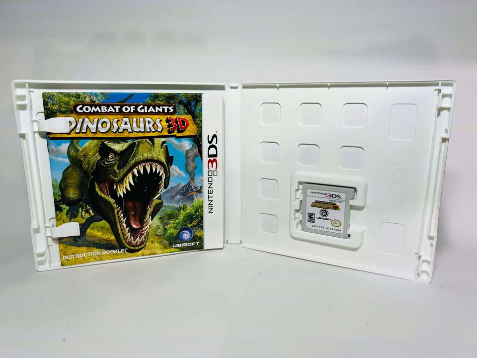 BATTLE OF GIANTS: DINOSAURS 3D NINTENDO 3DS - jeux video game-x