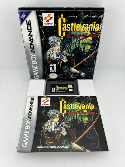 Castlevania Circle of the Moon Game Boy Advance GBA