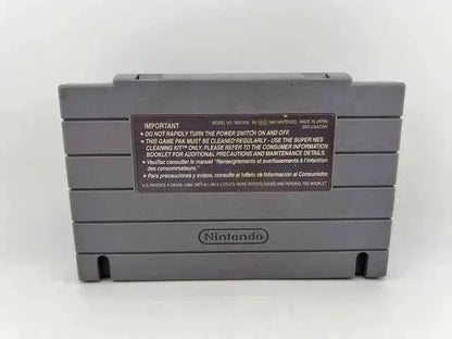 Super Tennis Super Nintendo Snes